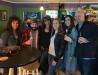 Queen for a birthday, Rita was surrounded by family as she celebrated at Bourbon St.: sis Antoinette, Sean,  Rita, Mallory, daughter Rachel & Dan.